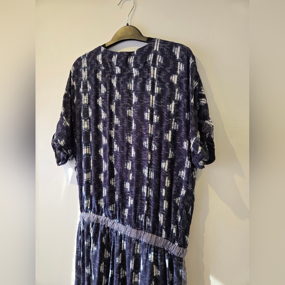 Velvet by Graham and Spencer Cady Indian Challis Jumpsuit Size Large - Picture 10 of 12